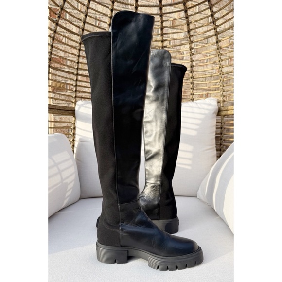 Stuart Weitzman Over the Knee Boot Sz US 8.5 - Picture 7 of 14